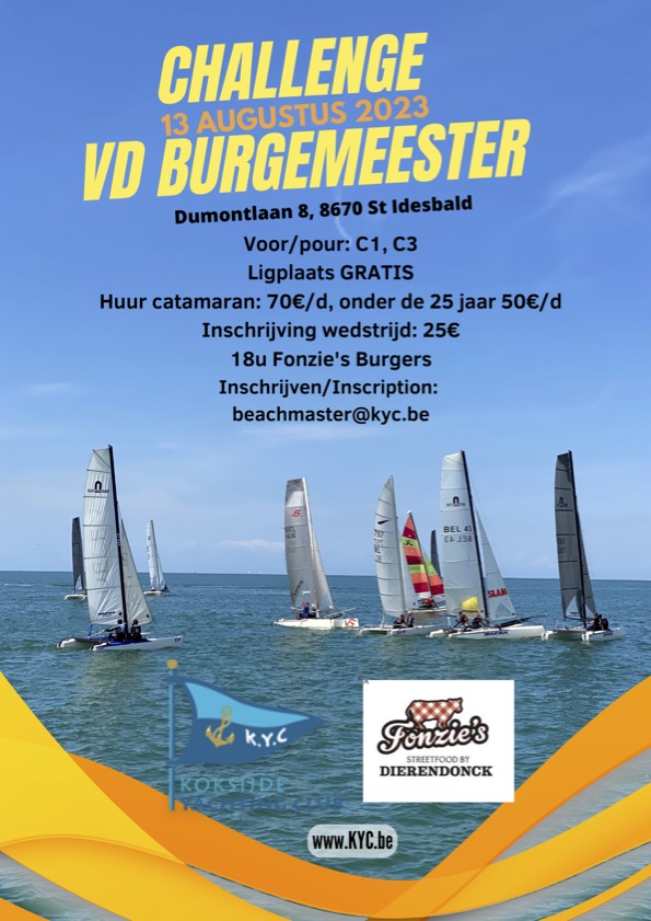 Challenge van de burgemeester Flyer 2023