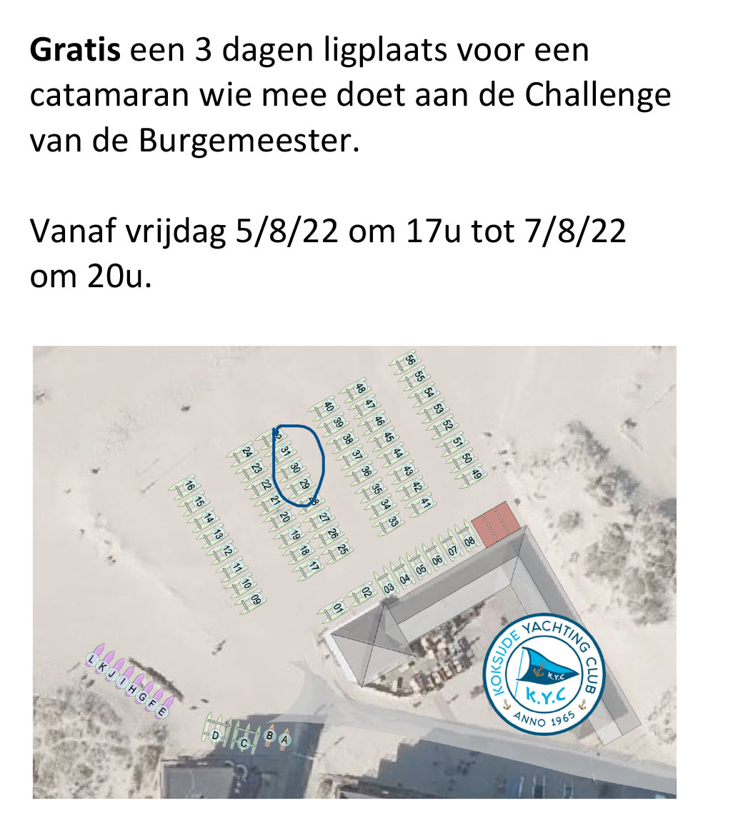 Huur catamaran wed 2